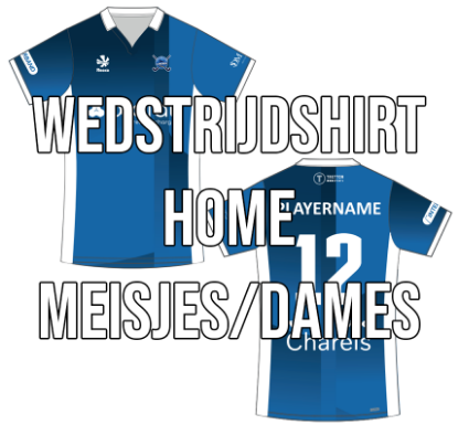 Afbeeldingen van WEDSTRIJDSHIRT HOME - MEISJES/DAMES